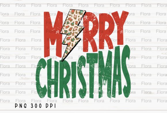 Merry Christmas Lightning Bolt PNG Illustration Review