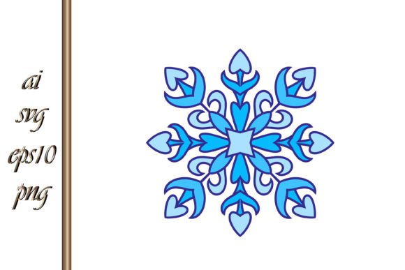 Snowflake Christmas Winter Xmas Vector Illustrations
